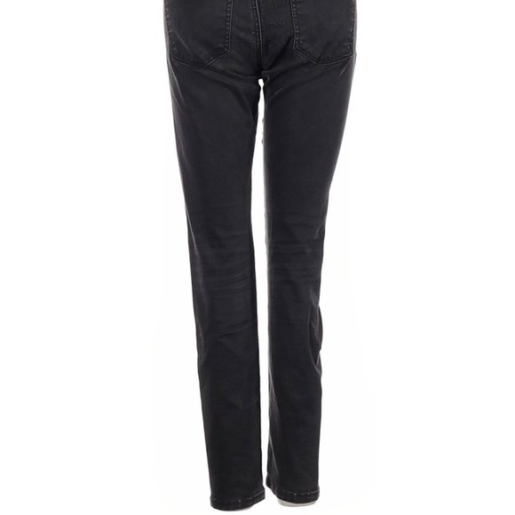 Siwy Jeans Black Skinny Leg Cut Mid Rise Waist Size 25 #171 - Picture 4 of 4